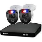Swann Smart Security Cctv System: 4 Chl 1080P 1Tb Hdd Dvr, 2 X Pro Enforcer Cameras. Works With Alex