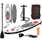 Pure 4 Fun Pure 305 Sup All-Round Inflatable Stand Up Paddle Board 10 Feet & Pump, Patch Tool, Foot Lead, Adjustable Paddle And Waterproof 2L Bag