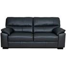 Very Home Ambrose Leather 3 Seater Sofa - Fsc Certified