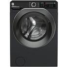 Hoover H-Wash 500 Hw 411Ambcb/1-80 11Kg Load, 1400 Spin Washing Machine - Black, With Wifi Connectiv