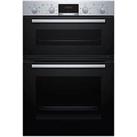 Bosch Mha133Br0B Built-In Double Oven - Stainless Steel And Black