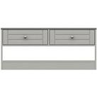 One Call Alderley Ready Assembled Coffee Table - Grey