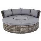 Aruba Compact Round Sofa Set & Day Bed