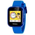 Tikkers Full Display Blue Silicone Strap Kids Smart Watch