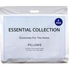 Everyday Essentials Pack Of 4 Pillows - White
