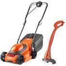 Flymo Easimow 300R Corded Rotary Lawnmower & Mini Trim Corded Grass Trimmer Kit