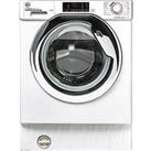 Hoover H-Wash 300 Hbws 49D1Ace Integrated 9Kg Load Washing Machine With 1400 Rpm Spin - White - Washing Machine With Installation