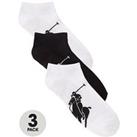 Polo Ralph Lauren 3 Pack Trainer Socks - White
