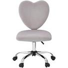 Very Home Heart Office Chair - Grey - Fsc Certified