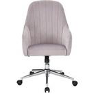Very Home Molby Fabric Office Chair - Grey - Fsc Certified