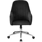 Very Home Molby Fabric Office Chair - Black - Fsc Certified