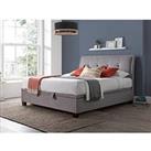 Very Home Livingstone Ottoman Storage Bed Frame With Mattress Offer (Buy & Save!) - Grey - Bed Frame With Platinum Pocket Mattress