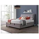 Very Home Livingstone Ottoman Storage Bed Frame With Mattress Offer (Buy & Save!) - Grey - Bed F