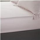 Catherine Lansfield Silky Soft Satin Fitted Sheet - Blush