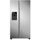 Hisense Rs694N4Tcf 91Cm Wide, Total No Frost, American Style Fridge Freezer - Stainless Steel Look