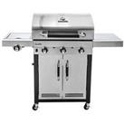 Char-Broil Advantage Series 345S - 3 Burner Gas Barbecue Grill With Tru-Infrared Technology - Stainless Steel