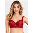 Miss Mary Of Sweden Rose Underwired Bra - Red
