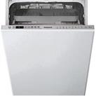 Hotpoint Hsio3T223Wceukn Slimline Integrated Dishwasher - Dishwasher Only