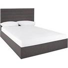 Very Home Lennox Fabric Bed Frame With Mattress Options (Buy And Save!) - Bed Frame With Microquilt 