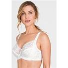 Miss Mary Of Sweden Flames Underwired Bra - White