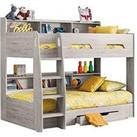 Julian Bowen Riley Bunk Bed With Shelves And Storage