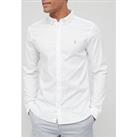 Allsaints Hawthorne Long Sleeve Shirt - White