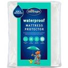 Silentnight Waterproof Mattress Protector - White