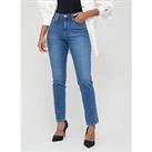 Everyday Tall Isabelle High Rise Slim Leg Jean - Mid Wash