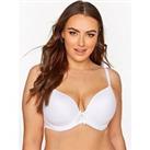 Yours Plunge T-Shirt Bra - White