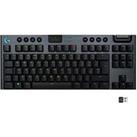 Logitechg G915 Lightspeed Tkl Tenkeyless Wireless Mechanical Gaming Keyboard - Black