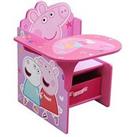 Peppa Pig Chair Desk With Storage Bin