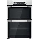 Hotpoint Hdm67I9H2Cx 60Cm Wide Double Oven Electric Cooker With Induction Hob - Stainless Steel