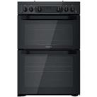 Hotpoint Hdm67G0Cmb Freestanding Double Oven Gas Cooker