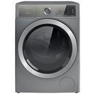 Hotpoint H8W946Sbuk 9Kg Load, 1400Rpm Spin Washing Machine - Graphite