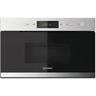 Indesit Mwi3213Ix 60Cm Built-In Microwave With Grill - Stainless Steel - Microwave Only