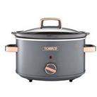 Tower Cavaletto Slow Cooker 3.5L - Grey