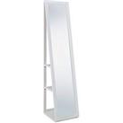 Julian Bowen Fresco White Storage Mirror