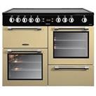 Leisure Ck100C210C Cookmaster 100Cm Wide Electric Range Cooker With Ceramic Hob - Cream - Cooker Only