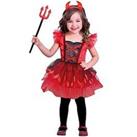 Halloween Girls Little Devil Costume