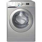 Indesit Innex Bwa81485Xsukn 8Kg Load, 1400 Spin Washing Machine - Silver