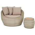 Very Home Majorca Snuggle Seat And Side Table Set