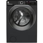 Hoover H-Wash 500 Hw 49Ambcb 9Kg Load, 1400 Spin Washing Machine, With Wifi Connectivity, A Rated - Black