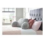 Very Home Everyday Fleece Cuddle Cushion - Grey