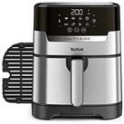 Tefal Easy Fry Precision+ 2-In-1 Digital Air Fryer & Grill With 8-In-1 Programs & 2 Cooking Functions 4.2L
