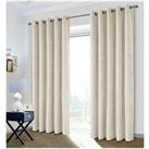 Very Home Valentina Embossed Velour Blackout Eyelet Curtains