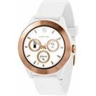 Harry Lime Fashion Smart Watch In White With Rose Gold Colour Bezel Ha07-2004