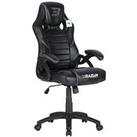 Brazen Puma Pc Gaming Chair - Black And Grey