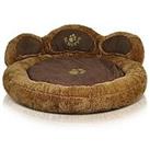 Scruffs Grizzly Bear Dog Bed - Brown Bear