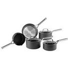 Ninja Foodi Zerostick 5 Piece Set - 16Cm Milk, 16/18/20Cm Saucepans & 24Cm Frying Pan, Non Stick - C35000Uk