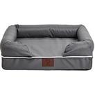 Bunty Cosy Couch Pet Bed Grey - Large